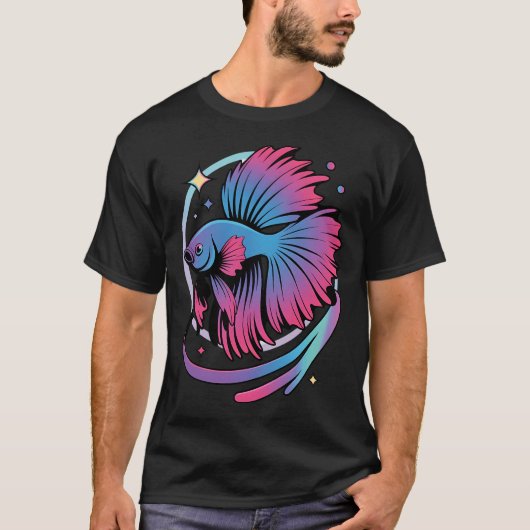Oranges Betta-Design T-Shirt (Vorderseite)