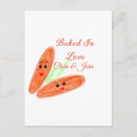 Oranges Brot Paar Emoji in Liebe gebacken Name hin