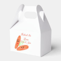 Oranges Brotpaar-Emoji in Liebe gebacken Name hinz