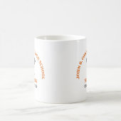 Oranges High School Lacrosse-Team Personalisiert Kaffeetasse (Mittel)