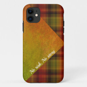 Oranges Karo-Abstrakt-iPhone-Case Case-Mate iPhone Hülle