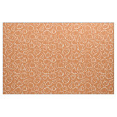 Oranges Kürbismuster Herbst Halloween Stoff (Fat Quarter (45,7 x 55,9 cm))