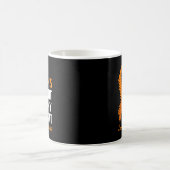 Oranges Leukämie-Bewusstseinsband Mutter Überleben Kaffeetasse (Mittel)