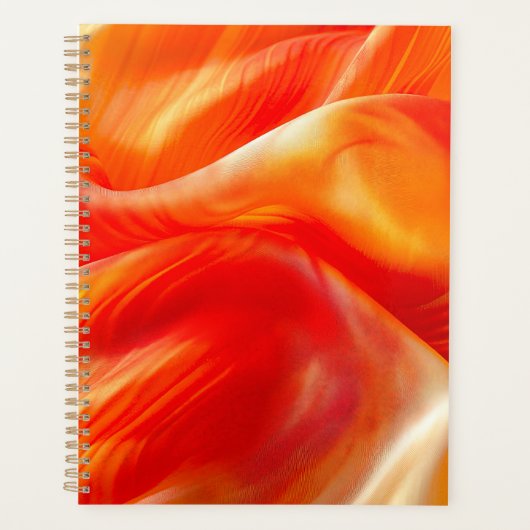 Oranges Muster Planer (Vorderseite)