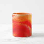 Oranges Muster Tasse (Zentrum)