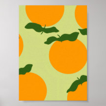 Oranges Musterdesign