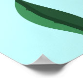 oranges on leaf branches seamless pattern, citrus  poster (Ecke)