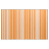 Oranges Weißes Streifenmuster Stoff (Yard (91,4 cm))