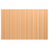 Oranges Weißes Streifenmuster Stoff (Fat Quarter (45,7 x 55,9 cm))