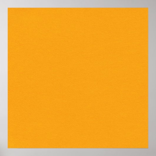 OrangeSolidPaper CREAMSICLE ORANGE SOLID COLOR BAC Poster (Vorne)