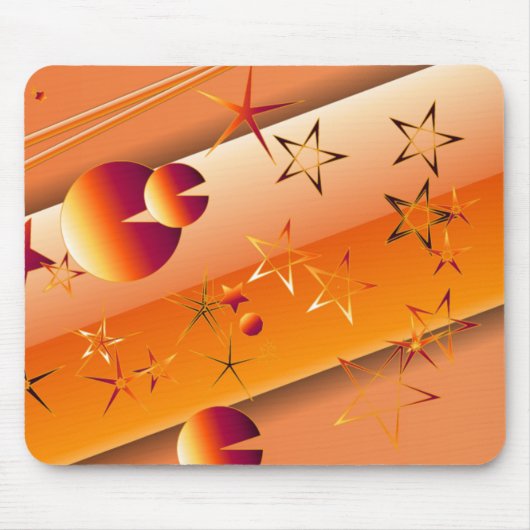 Orangesterns-Mauspad Mousepad (Vorne)