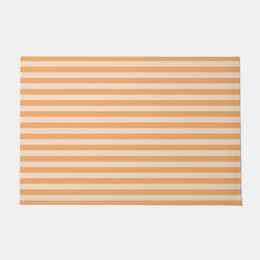Orangestripe Fußmatte (Vorderseite)