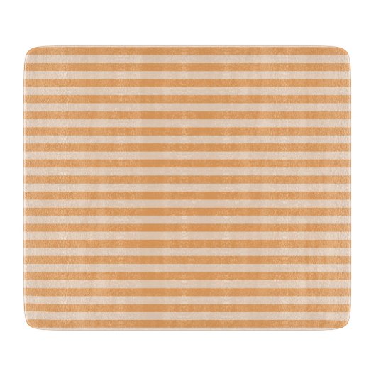 Orangestripe Schneidebrett (Vorderseite)