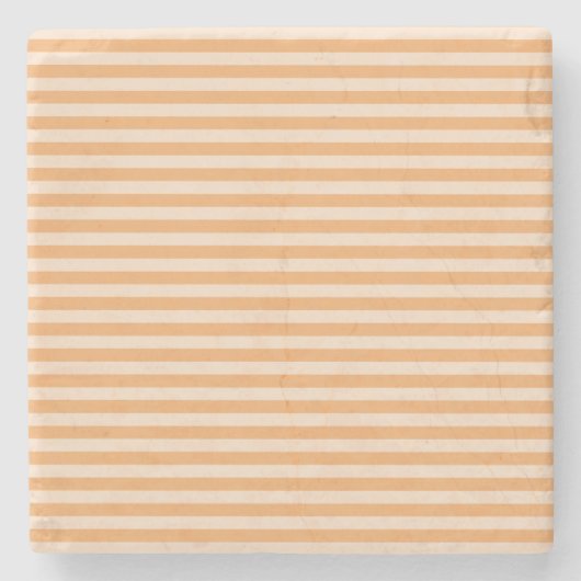 Orangestripe Steinuntersetzer (Vorderseite)