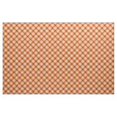 Orangeund Browntartan-kariertes Muster Stoff (Yard (91,4 cm))