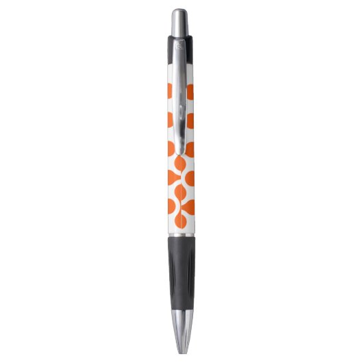 ORANGEWHITE grafische Kunst-Stift Kugelschreiber (Rückseite (Vertikal))