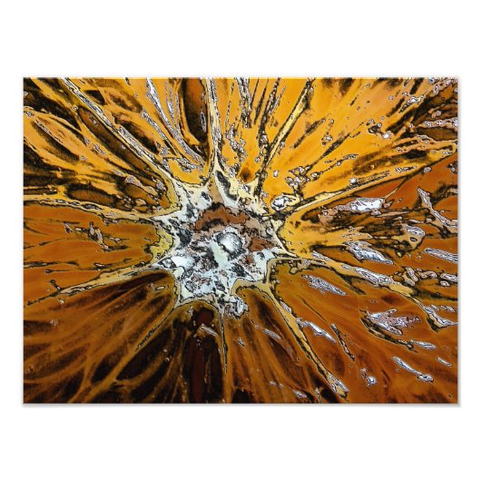 ORANGIEN FOTODRUCK (Vorne)