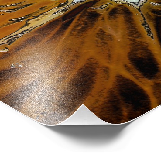 ORANGIEN FOTODRUCK (Ecke)