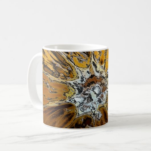 ORANGIEN KAFFEETASSE (Vorderseite Links)