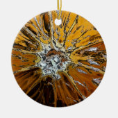 ORANGIEN KERAMIK ORNAMENT (Vorne)