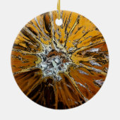 ORANGIEN KERAMIK ORNAMENT (Hinten)