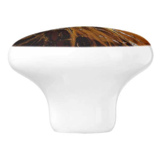 ORANGIEN KERAMIKKNAUF (Seitenansicht)