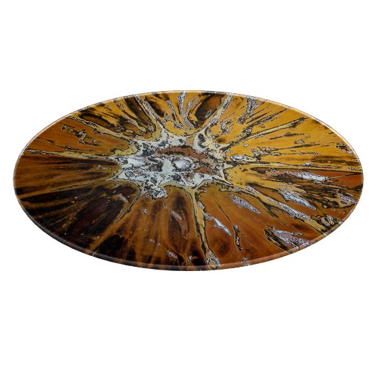 ORANGIEN SCHNEIDEBRETT (Ecke)