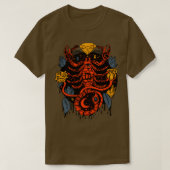 Orangrey Mystic Scorpio Zodiac T-Shirt (Design vorne)