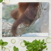 OrangUtan 001 Geschirrtuch (Gefaltet)