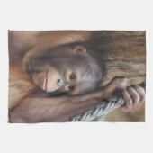 OrangUtan 002 Geschirrtuch (Horizontal)