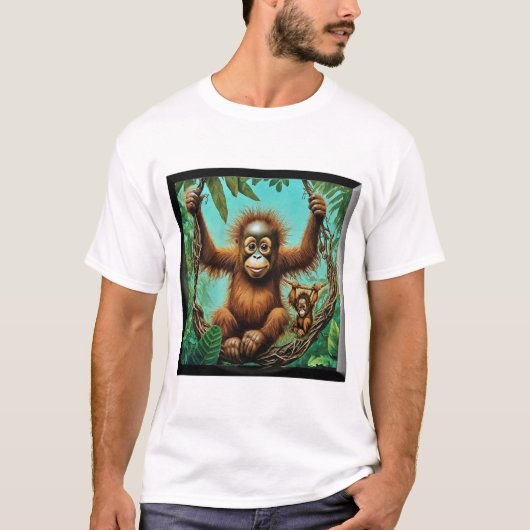 Orangutan Adventure T-Shirt (Vorderseite)