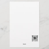 Orangutan Baby Briefpapier (Rückseite)