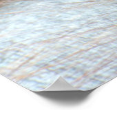 Orangutan Baby, das sich an seine Mutter klammert Poster (Ecke)