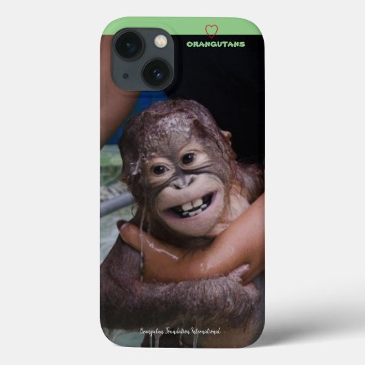 Orangutan Baby Doris Case-Mate iPhone Hülle (Rückseite)