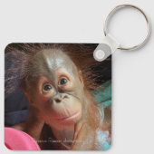 Orangutan Baby Schlüsselanhänger (Rückseite)