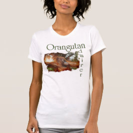 Orangutan & Borneo Jungle Wildlife Fans T-Shirt