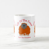 Orangutan Design Personalisiert Kaffeetasse (Mittel)