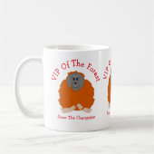 Orangutan Design Personalisiert Kaffeetasse (Links)