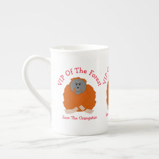 Orangutan Design Personalisiert Porzellantasse