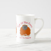 Orangutan Design Personalisiert Porzellantasse (Rechts)