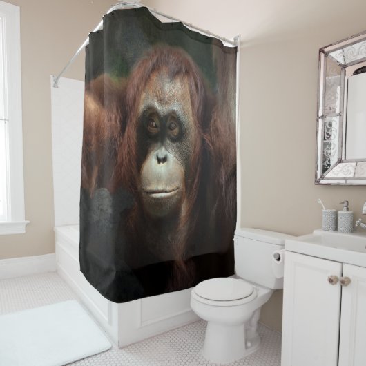 Orangutan Duschvorhang (Beispiel)