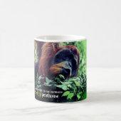 Orangutan entspannend in Baum Kaffeetasse (Mittel)