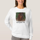 Orangutan Fan T-Shirt (Vorderseite)