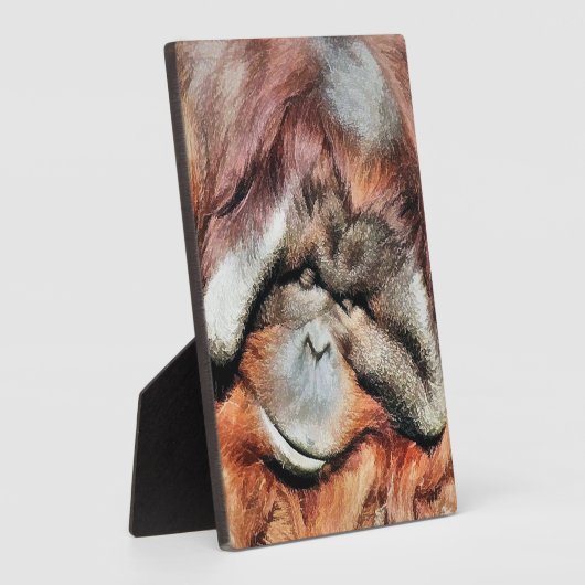 ORANGUTAN FOTOPLATTE (Seite)