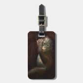 Orangutan Gepäckanhänger (Vorderseite vertikal)