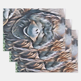 ORANGUTAN GESCHENKPAPIER SET