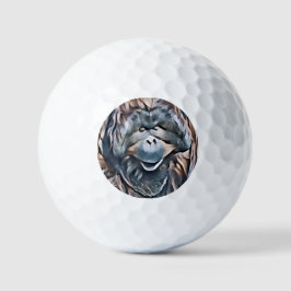 ORANGUTAN GOLFBALL