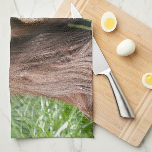 Orangutan Handtuch (Viertel Falte)