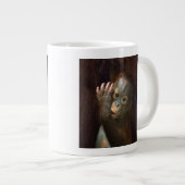 Orangutan Jumbo-Tasse (Vorderseite Rechts)