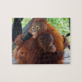 Orangutan Jungle Hugs Puzzle (Horizontal)